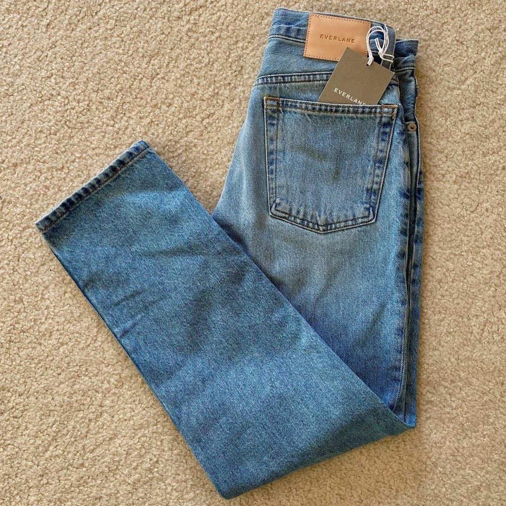 Everlane’s The ‘90s Cheeky Jean | Size 24, High Rise, Vintage Light Wash (NWT)